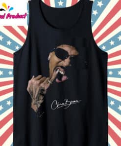 2025 Chris Brown Tour Breezy Bowl XX Tank Top Black