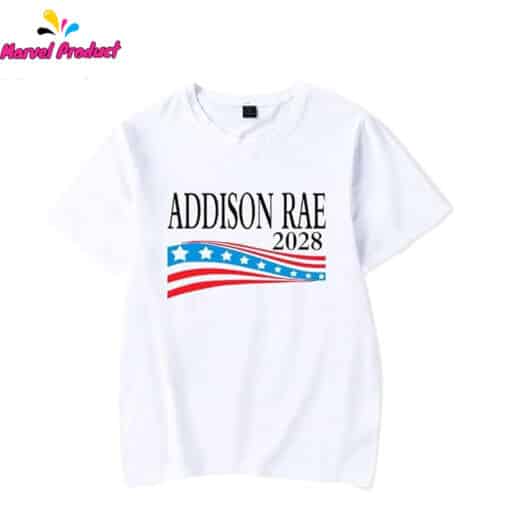 Addison Rae for President 2028 Shirt - Image 4