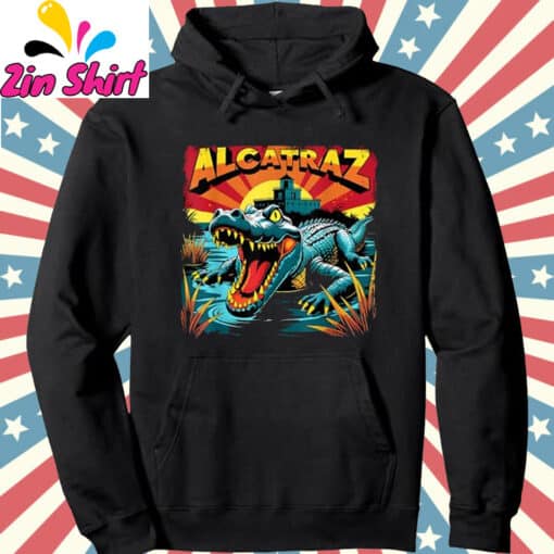 Alcatraz 2025 Crocodile Prison Tour Souvenir T-Shirt - Image 3