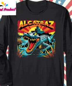 Alcatraz 2025 Crocodile Prison Tour Souvenir Long Sleeve