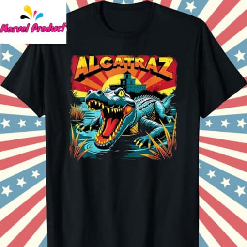 Alcatraz 2025 Crocodile Prison Tour Souvenir T-Shirt