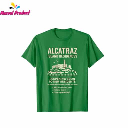 Alcatraz Island Prison History  Holidays Vacationer T-Shirt - Image 2