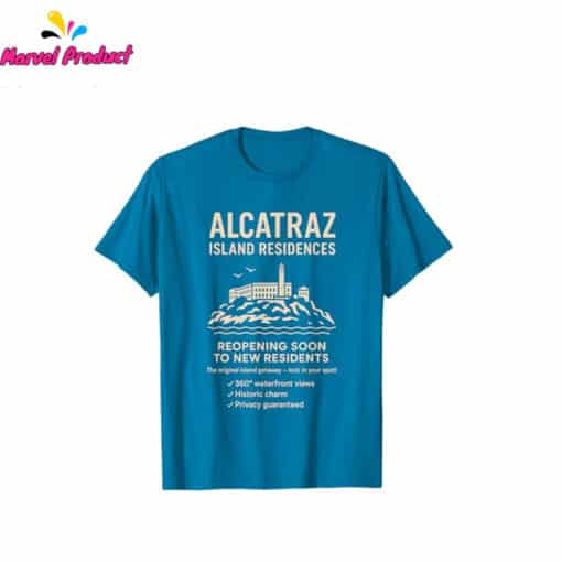 Alcatraz Island Prison History  Holidays Vacationer T-Shirt - Image 3