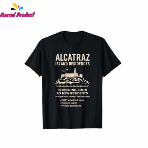 Alcatraz Island Prison History  Holidays Vacationer T-Shirt