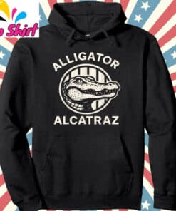 Alcatraz Style AlligatorHoodie