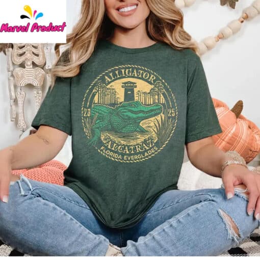 Alligator Alcatraz Florida 2025 Shirt - Image 2