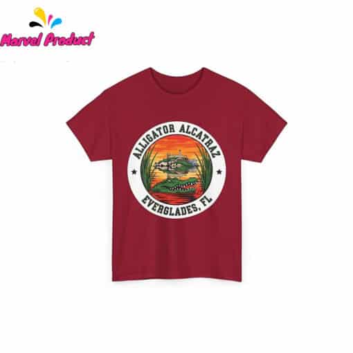 Alligator Alcatraz Funny Florida Everglades Shirt - Image 2