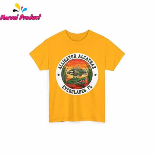 Alligator Alcatraz Funny Florida Everglades Shirt - Image 4