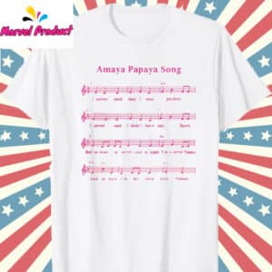 Amaya Papaya Song T Shirt White