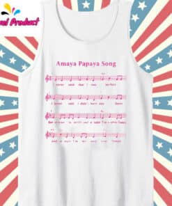Amaya Papaya Song Tank Top White