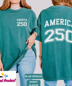 America 250 Patriotic Numbers Shirt1