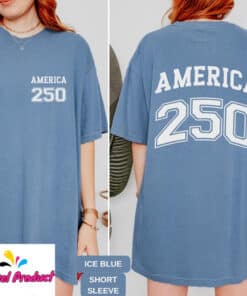 America 250 Patriotic Numbers Shirt2