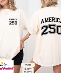 America 250 Patriotic Numbers Shirt3