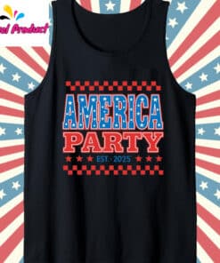 America Party Established 2025 Tank Top Black