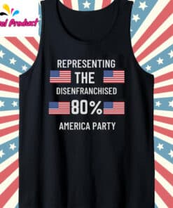 America Party USA Protest Tank Top Black