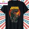 Asking Alexandria Dino T Shirt Black