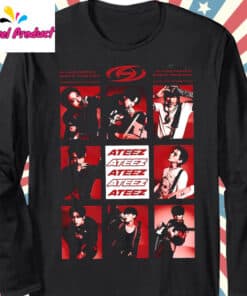 Ateez 2025 World Tour Shirt2 1