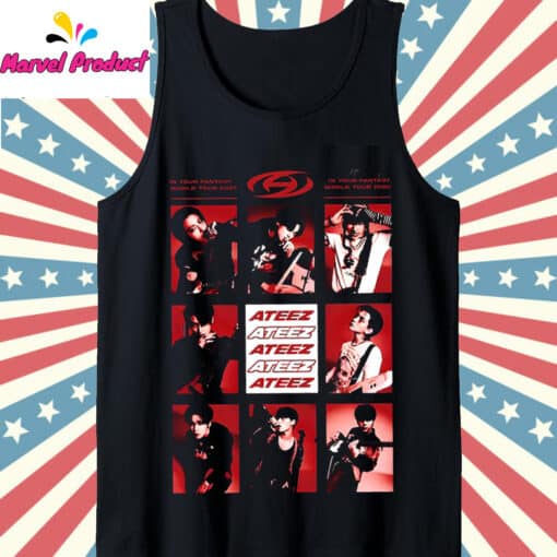 Ateez 2025 World Tour Shirt - Image 4