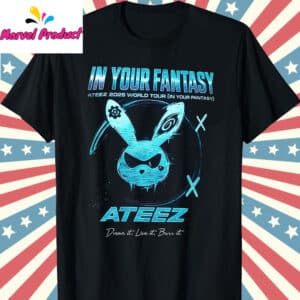 Ateez In Your Fantasy Cyberpunk 2025 Tour Shirt 1