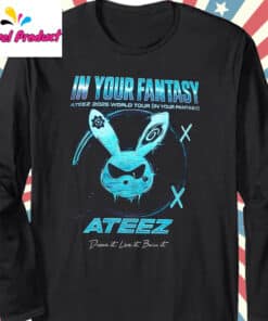 Ateez In Your Fantasy Cyberpunk 2025 Tour Shirt 2