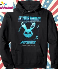 Ateez In Your Fantasy Cyberpunk 2025 Tour Shirt
