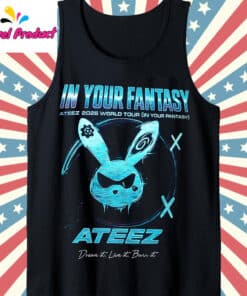 Ateez In Your Fantasy Cyberpunk 2025 Tour Shirt 3