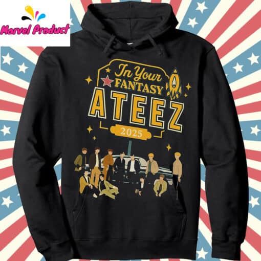 Ateez In Your Fantasy Tour Shirt - Image 2