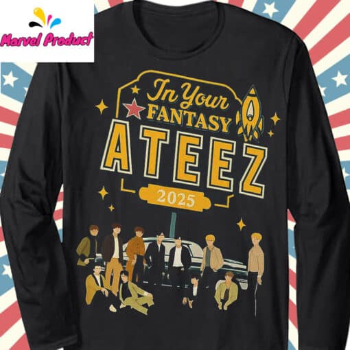 Ateez In Your Fantasy Tour Shirt - Image 3