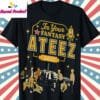 Ateez Metal Logo Shirt2 1