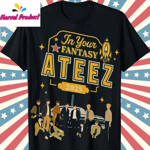 Ateez In Your Fantasy Tour Shirt