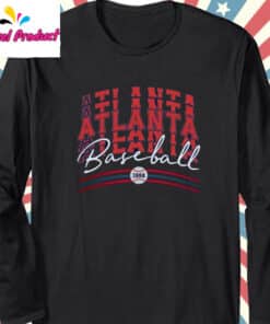Atlanta Baseball Shirt Long Sleeve