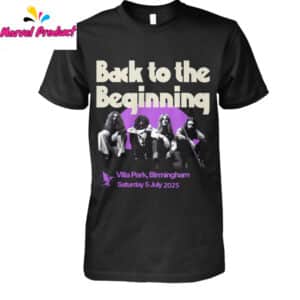 Back to the Beginning Villa Park Birmingham Concert Shirt 2025