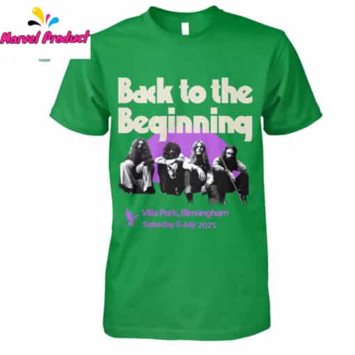 Back to the Beginning Villa Park Birmingham Concert Shirt 2025 - Image 3