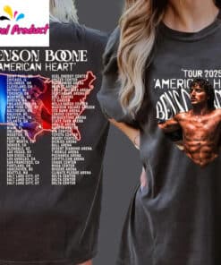 Benson Boone American Heart Tour 2025 Shirt2