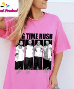 Big Time Rush Band Shirt3