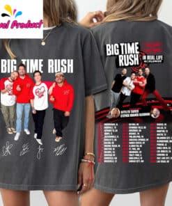 Big Time Rush Every Song Every Episode In Real Life Tour 2025 Shirt