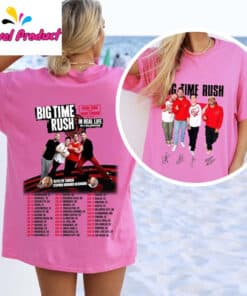 Big Time Rush Every Song Every Episode In Real Life Tour 2025 Shirt2