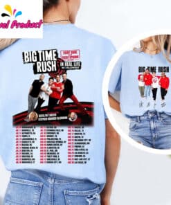Big Time Rush Every Song Every Episode In Real Life Tour 2025 Shirt3