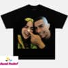 Billie Eilish and Cristiano Ronaldo Funny Photo Shirt