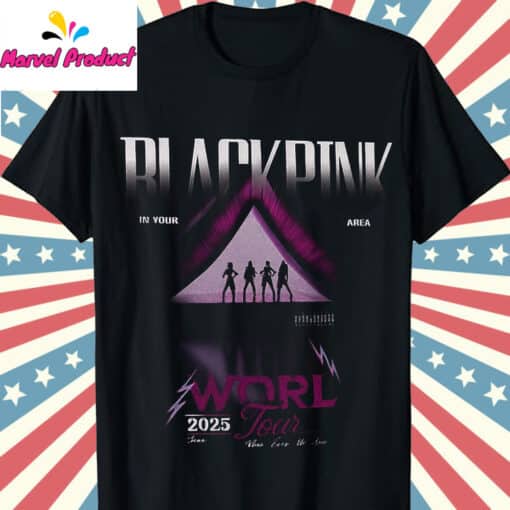 Black Pink In Your Area Concert Shirt - Image 3