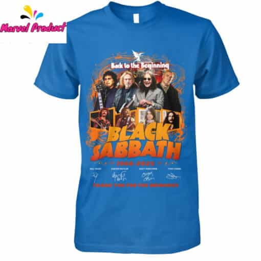 Black Sabbath 1968-2025 Back to the Beginning Shirt - Image 4