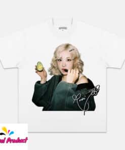Blackpink Rose Avocado Shirt2
