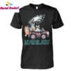 Bluey Cartoon Characters Philadelphia Eagles Fan Shirt