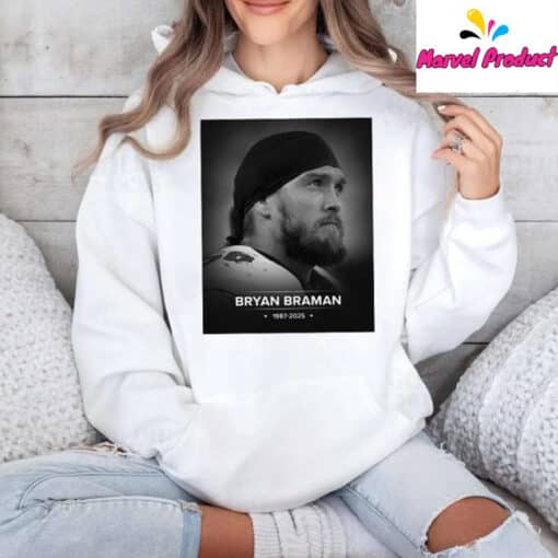 Bryan Braman 1987-2025 In Memory Shirt - Image 2