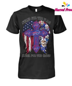 Buffalo Bills Stand For The Flag Kneel For The Cross Shirt