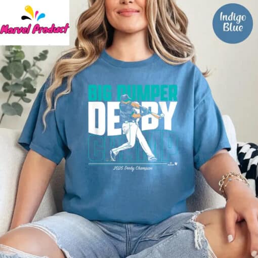 Cal Raleigh Big Dumper Derby Champ Seattle Baseball Shirt - Image 3
