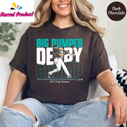 Cal Raleigh Big Dumper Derby Champ Seattle Baseball Shirt - Image 4