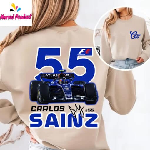 Carlos Sainz 2025 Formula One Shirt - Image 3