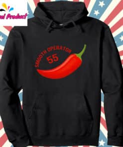 Carlos Sainz 55 Chilli Smooth Operator F1 Fan Hoodie Black