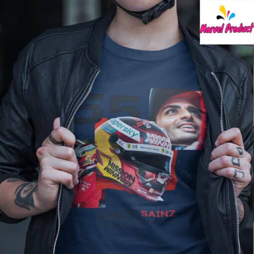 Carlos Sainz  55 Racing Shirt - Image 3